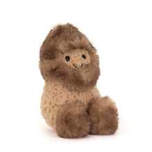 Load image into Gallery viewer, Stuffed animal in a brown outfit on a white background
