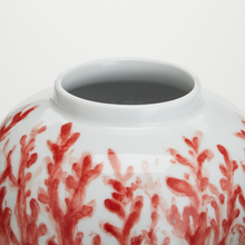 Load image into Gallery viewer, Corals Covered Ginger Jar
