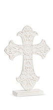 Load image into Gallery viewer, Distressed Cross on Stand