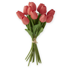 Load image into Gallery viewer, Real Touch 13 Inch Mini Tulip Bundle - 12 Stems