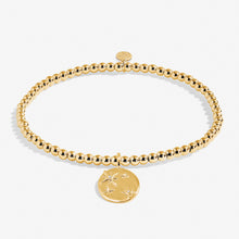 Load image into Gallery viewer, A Little 'Friendships Are Life's Treasures' Bracelet in Gold-Tone Plating