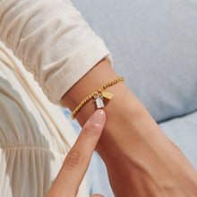 Load image into Gallery viewer, A Little 'Mrs & Mrs' Bracelet in Silver and Gold-Tone Plated