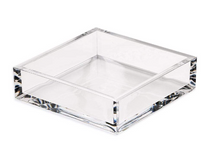 Load image into Gallery viewer, Caspari Acrylic Luncheon Napkin Holder in Crystal Clear
