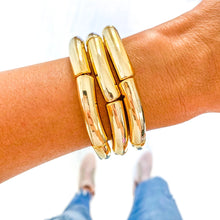 Load image into Gallery viewer, Acrylic Tube Bamboo Bracelet