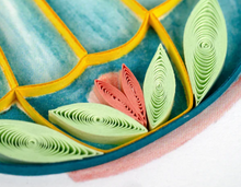 Load image into Gallery viewer, close up of quilling details
