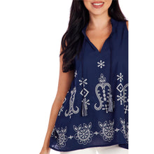 Load image into Gallery viewer, Luca Top - Navy