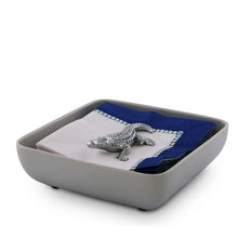 Load image into Gallery viewer, Arthur Court Alligator Napkin Weight