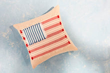 Load image into Gallery viewer, American Flag Applique Pillow