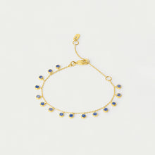 Load image into Gallery viewer, Dean Davidson Orsay Charm Bracelet - Gold & Midnight Blue