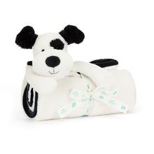 Load image into Gallery viewer, Jellycat Bashful Black & Cream Puppy Blankie