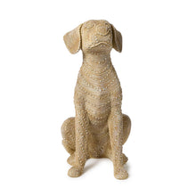 Load image into Gallery viewer, Basket Weave Pattern Sitting Dog