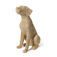 Load image into Gallery viewer, Basket Weave Pattern Sitting Dog