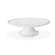 Load image into Gallery viewer, Beatriz Ball VIDA Alegria Convertible Pedestal Cake Plate White