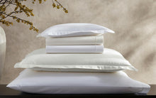 Load image into Gallery viewer, Matouk Ceylon Bed Linen in white and bone