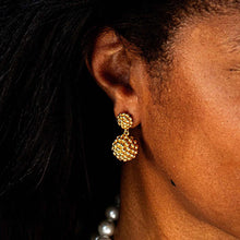 Load image into Gallery viewer, Capucine de Wulf Berry Double Drop Earrings - Gold