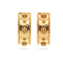 Load image into Gallery viewer, Capucine de Wulf Berry Hoop Earrings - Small - Gold