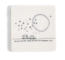 Load image into Gallery viewer, Good Friends Square Shape Coasters