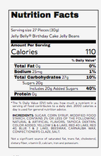 Load image into Gallery viewer, Birthday Cake Jelly Beans 3.5 oz Grab & Go Bag