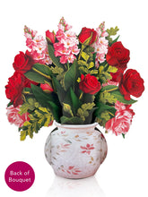 Load image into Gallery viewer, FreshCut Paper Blooming Roses Pop-Up Greeting Card