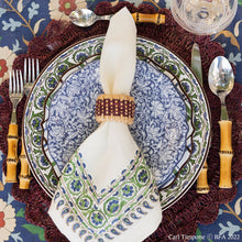 Load image into Gallery viewer, Juliska Woven Napkin Ring - Cranberry - FINAL SALE