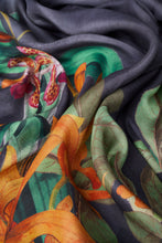 Load image into Gallery viewer, Powder Botany Bliss in Charcoal Kimono Jacket