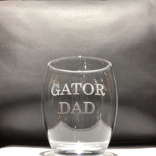 Load image into Gallery viewer, Acrylic Stemless Tumbler - Single Tumbler - Gator Dad (Assorted)