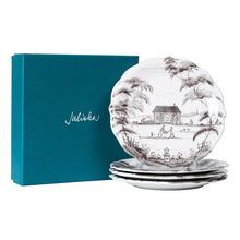 Load image into Gallery viewer, Juliska Country Estate Party Plates Set/4 Spring Gardening Scenes
