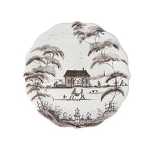 Load image into Gallery viewer, Juliska Country Estate Party Plates Set/4 Spring Gardening Scenes