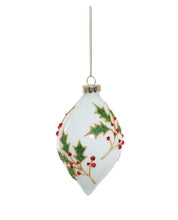 Load image into Gallery viewer, Holly Berry Glass Ornaments