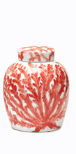 Load image into Gallery viewer, Corals Covered Ginger Jar