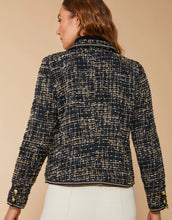 Load image into Gallery viewer, Spartina 449 Cameron Tweed Jacket Black Multi - FINAL SALE