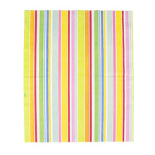 Load image into Gallery viewer, Caspari Cabana Stripe Bright Guest Towel Napkins - 15 Per Package