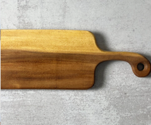 Load image into Gallery viewer, Charcuterie Board - Live Edge - Cutting Board - with Handle