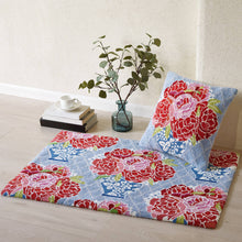 Load image into Gallery viewer, Chinoiserie Hook Rug and pillow