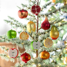 Load image into Gallery viewer, Park Hill Collection Christmas Fruit Ornaments, Single