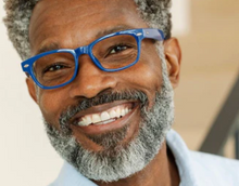 Load image into Gallery viewer, Peepers Clark Focus Reading Glasses - Blue