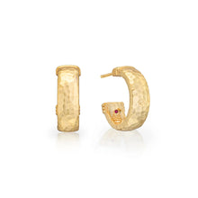 Load image into Gallery viewer, Capucine de Wulf Jewelry Cleopatra Classic Hoop Earrings - Gold