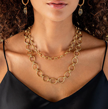Load image into Gallery viewer, Capucine de Wulf Cleopatra Grande Link Necklace - Gold