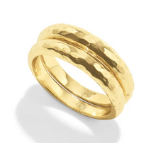 Load image into Gallery viewer, Capucine de Wulf Cleopatra Slice Stacking Ring Set - Gold