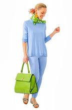 Load image into Gallery viewer, Gretchen Scott Designs Cotton / Spandex GripeLess Pants - Solid - Periwinkle
