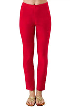Load image into Gallery viewer, Gretchen Scott Designs Cotton / Spandex GripeLess Pants - Solid Crimson