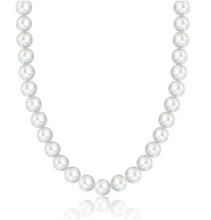 Load image into Gallery viewer, Crislu Large White Pearl Necklace close up