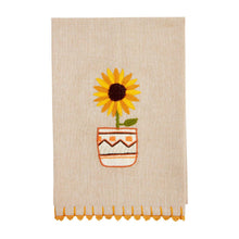 Load image into Gallery viewer, FINAL SALE - Crochet Trim Towel