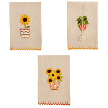 Load image into Gallery viewer, FINAL SALE - Crochet Trim Towel