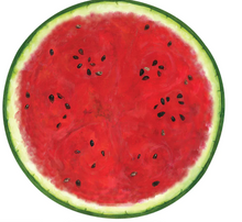 Load image into Gallery viewer, Hester & Cook Die-Cut Watermelon Placemats - Pack of 12