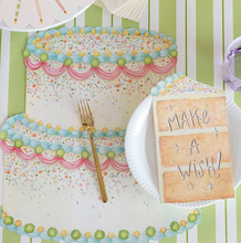 Load image into Gallery viewer, Hester & Cook Die-Cut Birthday Cake Placemat