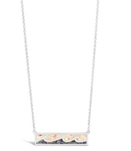 Load image into Gallery viewer, Dune Jewelry Luxe Wave Bar Necklace - FINAL SALE