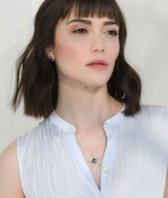 Load image into Gallery viewer, Dune Jewelry Sterling Turtle Necklace - Turquoise Gradient - FINAL SALE