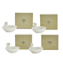 Load image into Gallery viewer, Small Decorative Animal Bowls in four styles next to boxes