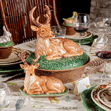 Load image into Gallery viewer, Juliska Forest Walk Stag Baker with Lid - Multi
